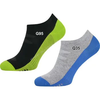 Pánské ponožky WOLA Kotníkové ponožky w91.1n3-vz.960 Barva: Q35, Velikost: 39-41(26-27)