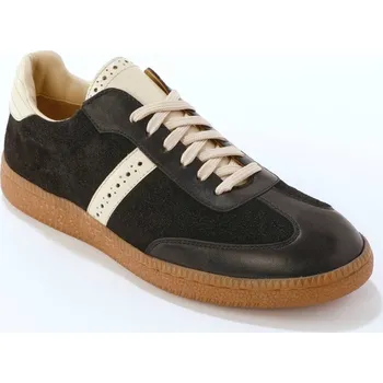 Dámské tenisky Kožené šněrovací tenisky černá 41