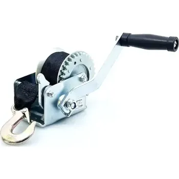 Upínací popruh Ruční naviják s textilním popruhem a hákem1 100 50 mm 10 m