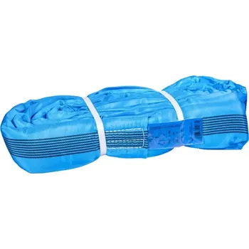 Upínací popruh Kruhová smyčka 8000 kg, Nekonečná smyčka, Modrá, Certifikovaná, RS1,5 m/obvod 3 m 90 mm 2023