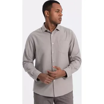 Pánská košile Pánská košile OMBRE OM-SHCS-0148 GRAY L
