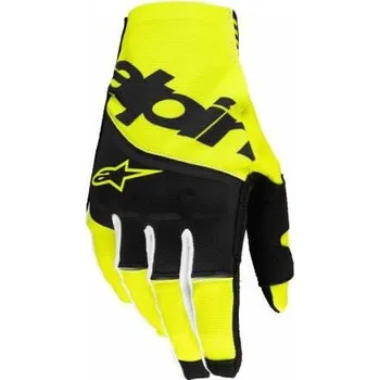 Moto rukavice Rukavice TECHSTAR, ALPINESTARS (černá/žlutá fluo) 2026 M