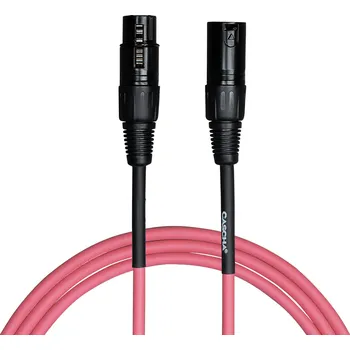 Příslušenství ke zvukové technice Cascha Standard Line Microphone Cable Pink 2 m Mikrofonní kabel