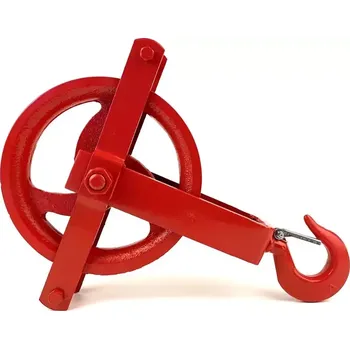 lanový naviják Stavební kladka (zednická) s hákem a pojistkou450 16-22 mm 200 mm