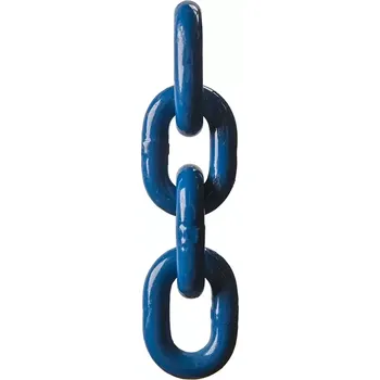 Řetěz Vysokopevnostní řetěz MODRÁ, G100, EN 818-213 x 39 mm 6 700 Modrá Lakovaná