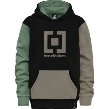 Pánská mikina Horsefeathers Leader mikina - 0 - černá - 164