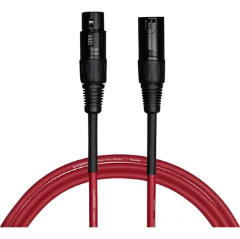 Cascha Standard Line Microphone Cable Red 9 m Mikrofonní kabel