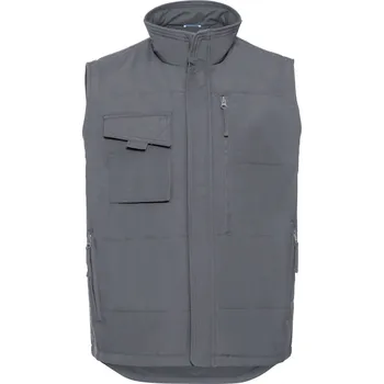 Pánská vesta Russell Unisex pracovní vesta R-014M-0 Convoy Grey XXL