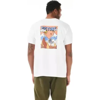 Pánské tílko triko PICTURE Tonic Banie S/S White velikost oblečení XL