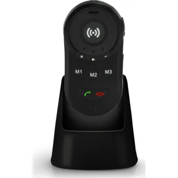 FYSIC SOS tísňové tlačítko s GPS trackerem pro seniory Černá