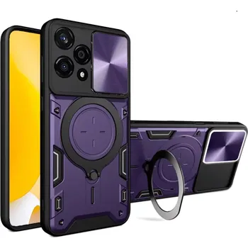 Pouzdro na mobilní telefon Kryt Honor 200 lite Techsuit CamGuard Pro - fialový