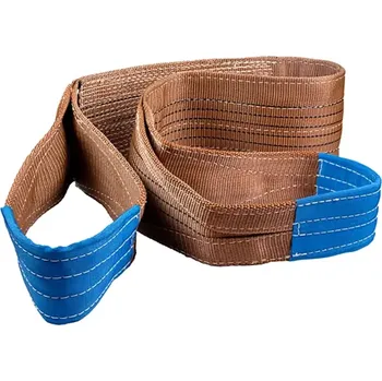 Upínací popruh Zvedací popruh 6000 kg, Dvouvrstvý, Zvedací pás oko-oko, Hnědý, Certifikovaný, B28 m 180 mm 2025