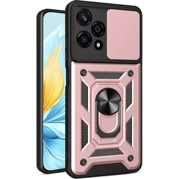Pouzdro na mobilní telefon Kryt Honor 200 Lite Techsuit CamShield Pro rose gold