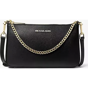 Kabelka MICHAEL KORS dámská kožená kabelka, crossbody Jet Set černá