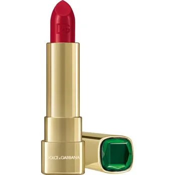 Rtěnka Dolce&Gabbana Gemstone Lipstick lesklá rtěnka odstín 420 Emerald Scarlet 3.5 g