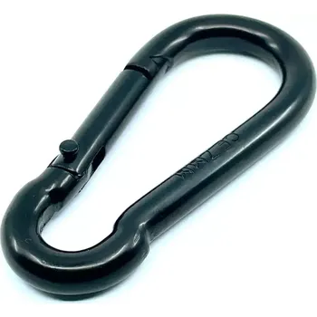 karabina Hasičská karabina DIN 5299C, Černá9x90 mm 250