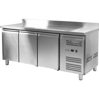 Chladicí stůl 3-dveřový s lemem