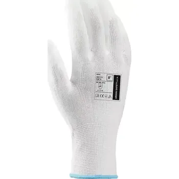 Pracovní rukavice Pracovní rukavice BUCK bílé6/XS