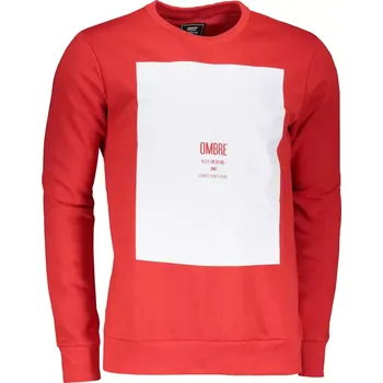 Pánská mikina Pánská mikina OMBRE AB1045 RED S