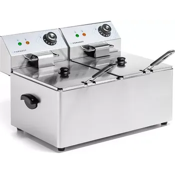 fritéza Elektrická fritéza 2-komorová 2x8 l, 2x3,2 kW, 230 V