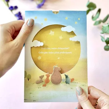 Albi Odhalení pohlaví miminka - Budeme mít holčičku