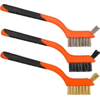 Sada nářadí Kraft-Dele Sada drátěných kartáčů, 3 ks, 180 mm KD10998