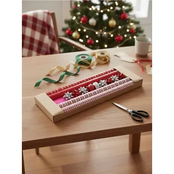 Vánoce Sinsay - Vánoční sada dárkových papírů a ozdob - vícebarevná - 907GG-MLC - 907GG-MLC-ONE