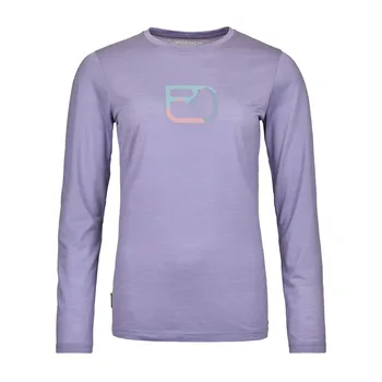 Funkční triko Ortovox 150 Cool Mtn Silhouette Ls W - Lush Lavender XS