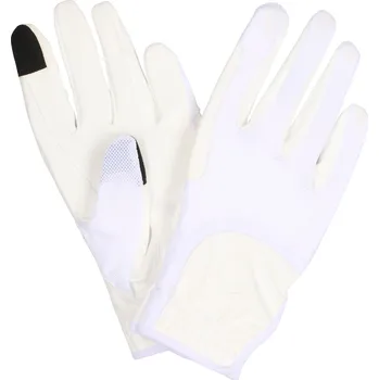 Jezdecké rukavice Equipage Rukavice Kenji Equipage, bílé S