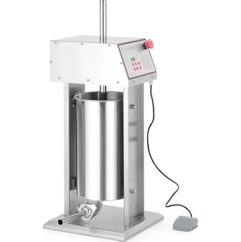 Elektrický vertikální pěchovač klobás 15l