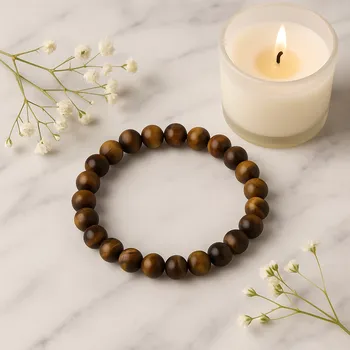 Náramek Náramek achát 6mm -23-43