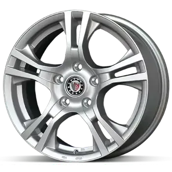 Alu kolo Platin P53 Silver 6,5x16 (5x112 ET48) 66,5 + od 2 kusů DOPRAVA ZDARMA!