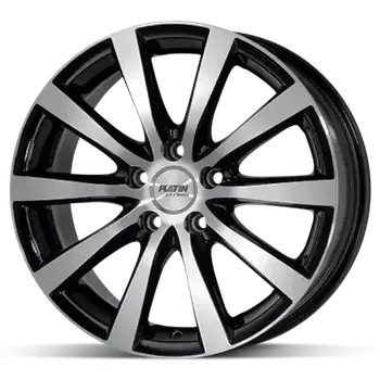 Alu kolo Platin P66 Black 8x19 (5x112 ET38.1) 66,5 + od 2 kusů DOPRAVA ZDARMA!