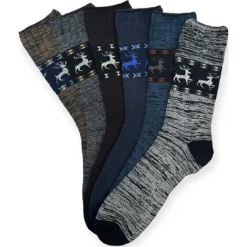 Pánské ponožky Termoponožky pánské PA-8806 - 6 párů - 40-43