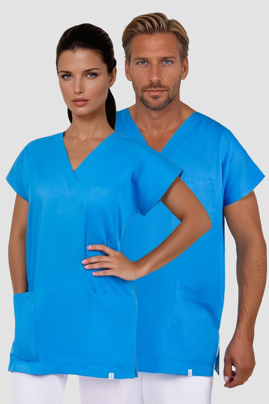 2P SERVIS Lékařská halena Unima Modrá S