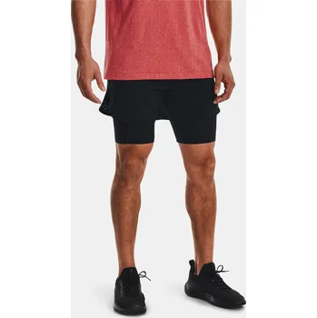 Pánské kraťasy Pánské kraťasy Under Armour UA Peak Woven 2in1 Sts-BLK Velikost: XL