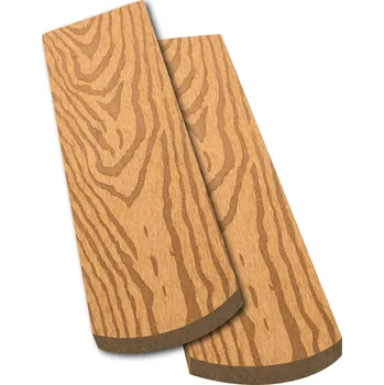 Plotovka ALFIstyle WPC Plotovka světle hnědá, 1500x72x12 mm, embosovaná Zakončení: Půlkulaté