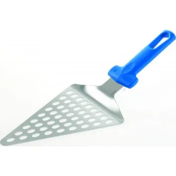 GI-METAL Servírovací lopatka perforovaná nerez