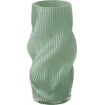 Boltze Skleněná váza VERESE, 30 cm, zelená, sklo
