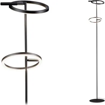 Lampička Paulmann 71279 stojací lampa 10.4 W černá (matná), chrom