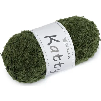 Příze Pletací příze nopková Katty 100 g - 7 zelená