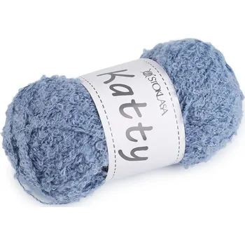Příze Pletací příze nopková Katty 100 g - 5 modrá jeans