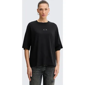 Dámské tričko Dámské tričko Armani Exchange XW001342AF17172 černé Velikost: L