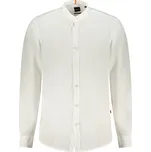 BOSS pánská košile s dlouhým rukávem bílá Boss bílá 3368405