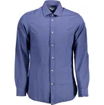 Modrá pánská košile s dlouhým rukávem US Polo Assn modrá 3367584