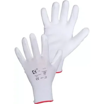 Pracovní rukavice RUKAVICE PRACOVNÍ POLYURETAN BRITA WHITE Č.9