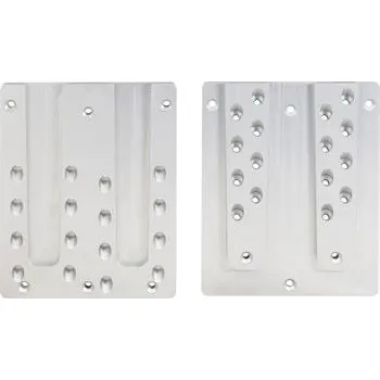 PITZL dvojité spojovací kování HVP 240x300x20 mm, hliník elox