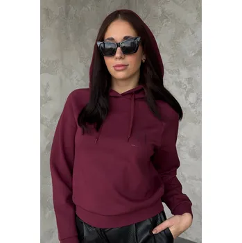 Dámská mikina Dámská mikina Armani Exchange XW000827AF13397 vínová Velikost: S