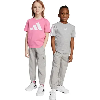 Chlapecké kalhoty Dětské tepláky adidas šedá barva, JW0014 90X, vel. 128