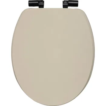 WC sedátko 5five Simply Smart Pomalu padající záchodové prkénko ONYX, 37,5 x 49,9 x 5,2 cm